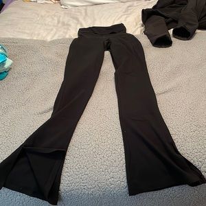 Pink Victoria Secret Fold Over Yoga Pants